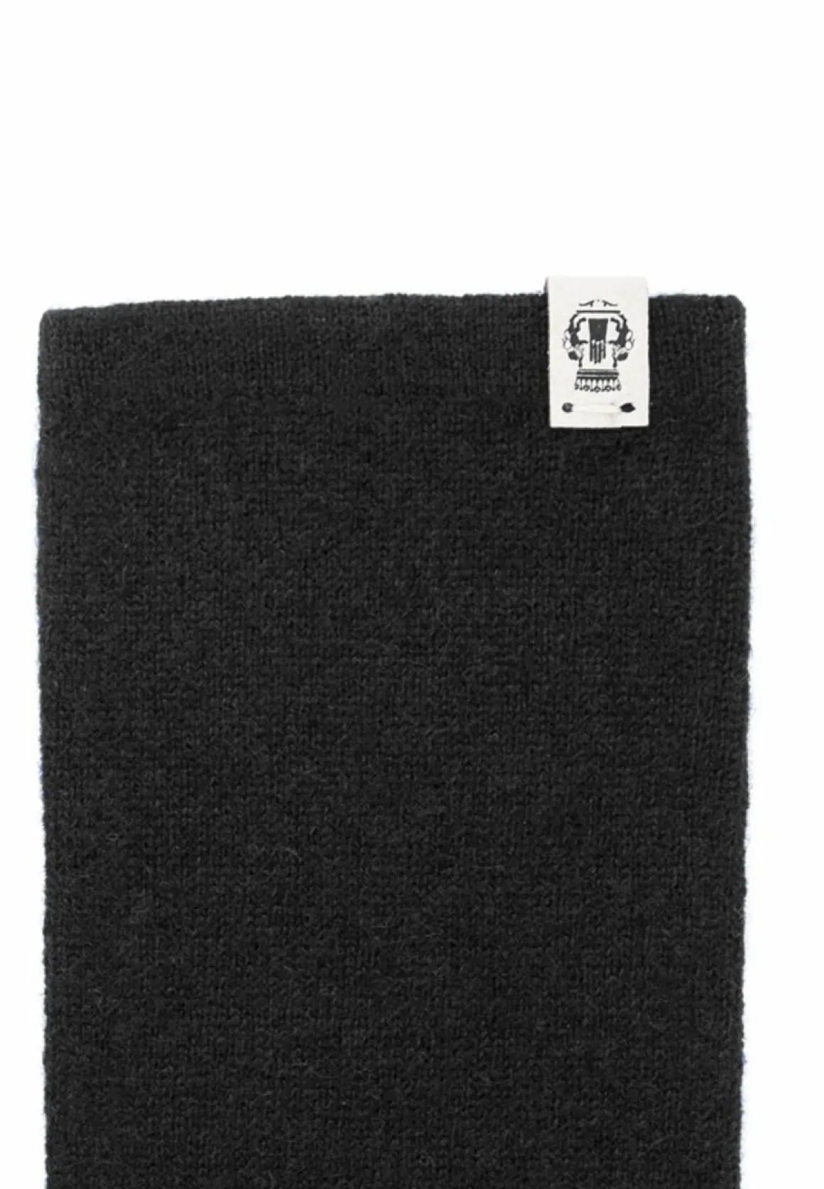 Pure Cashmere Stulpe - black (schwarz)