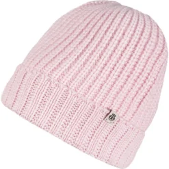 Pure Cashmere Umschlagmuetze - blossom (rosa)