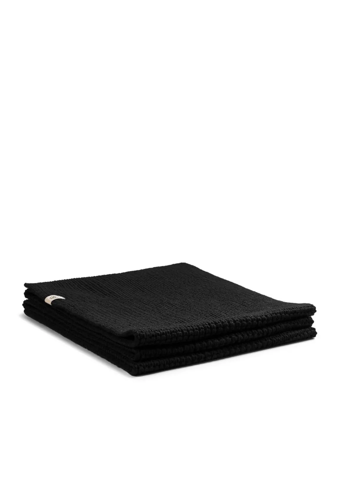 Pure Merino Schal 27x180 - black (schwarz)