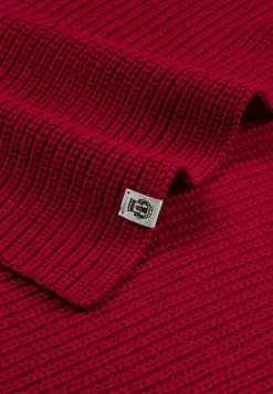 Pure Merino Schal 27x180 - red (rot)