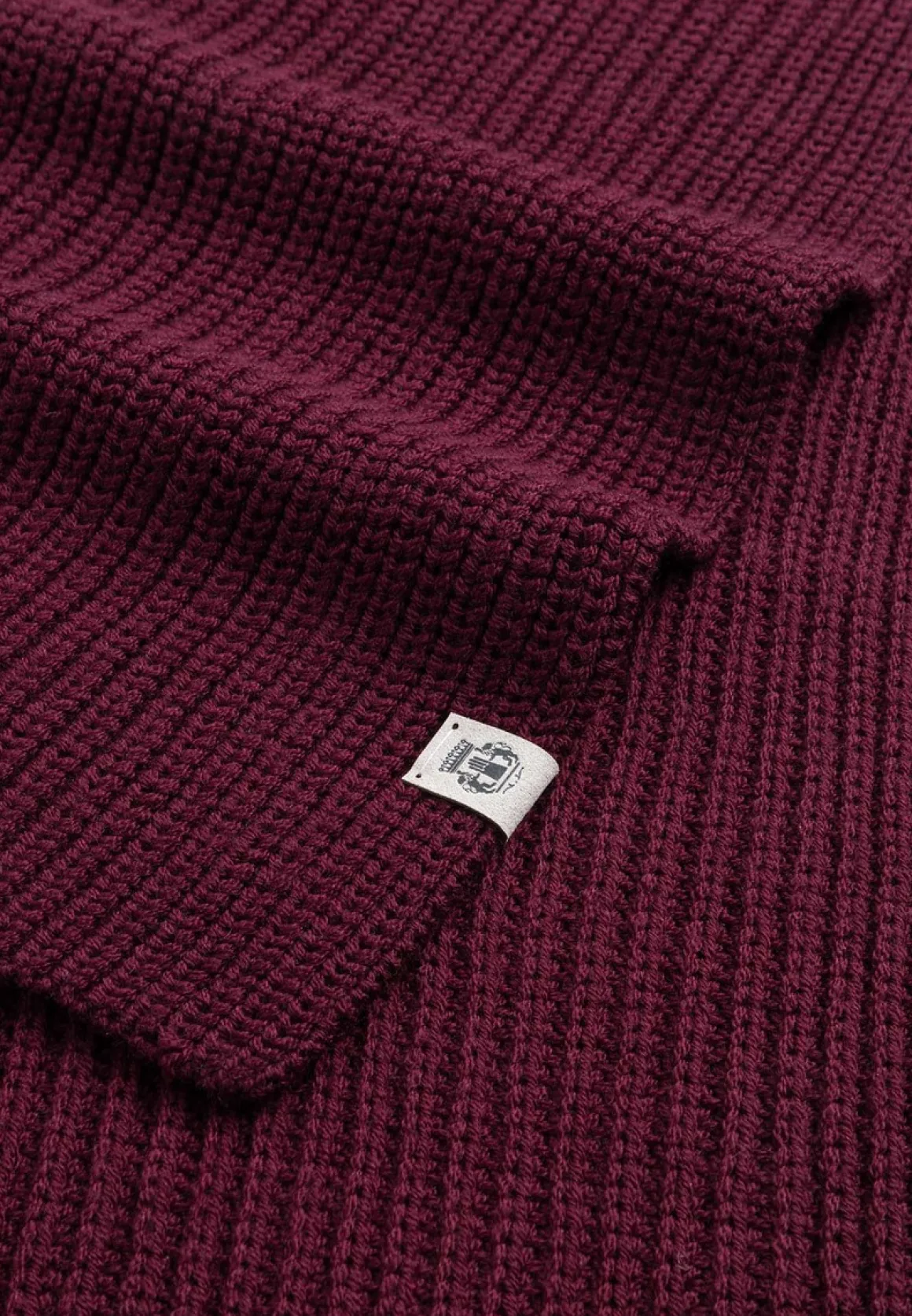 Pure Merino Schal 27x180 - wine (rot)
