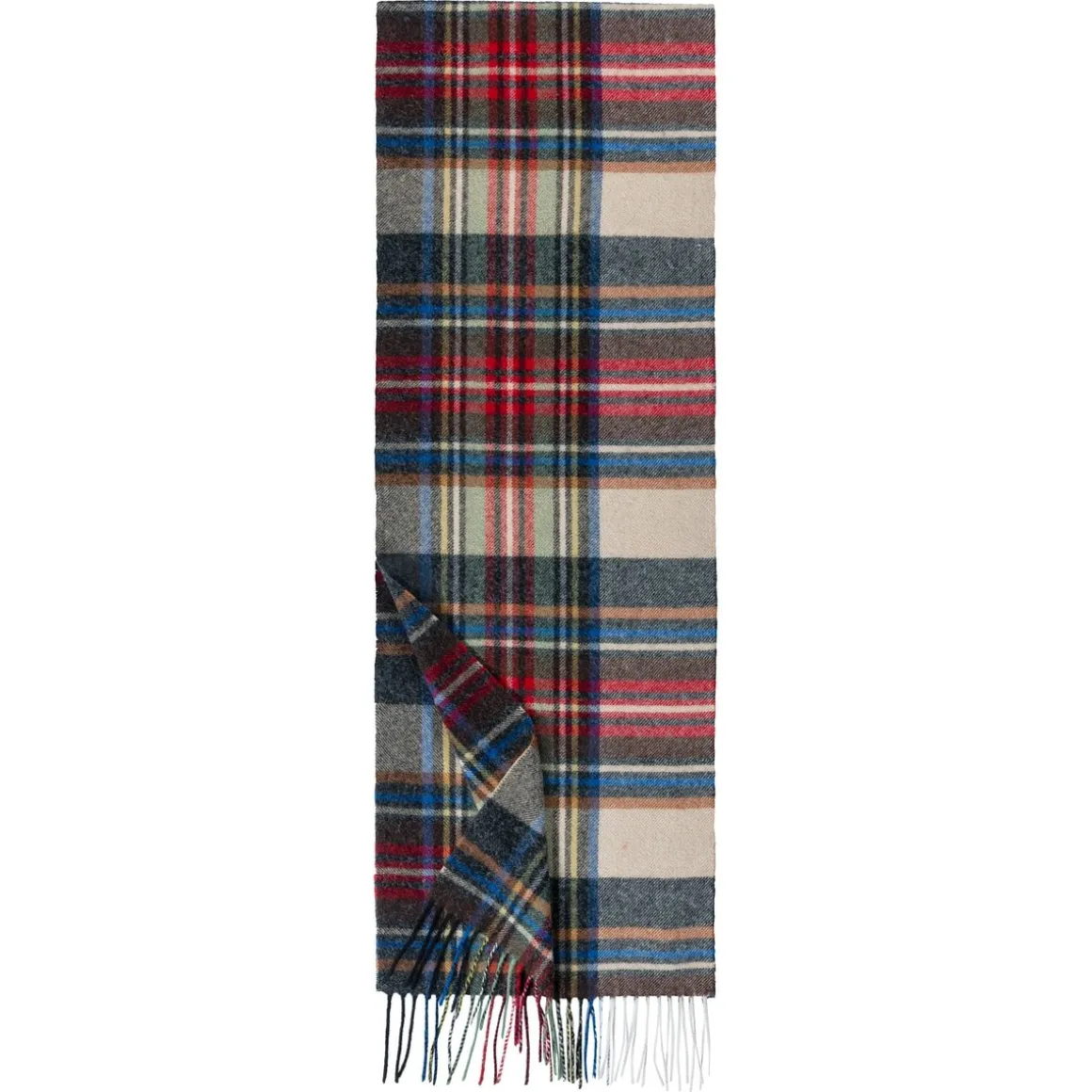 Scottish Tartan Women 30x180 - multi navy (blau)