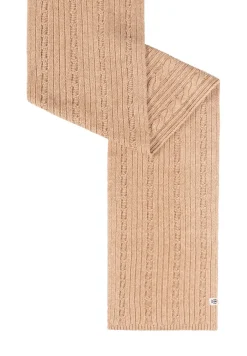 Set 5 Braided Womans Scarf ST3-A2 - cashmere (beige)