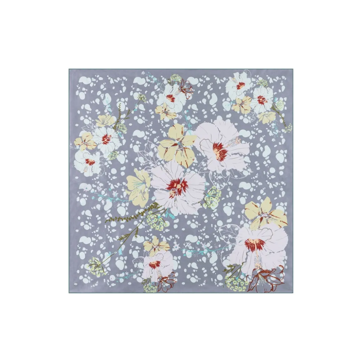 Soft Flowers 64x64 - mint (grün)