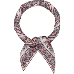 Square Garden Paisley 90x90 - multi granat (rot)