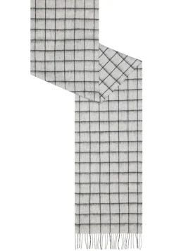 Square Wool Women 30x170 - light grey (weiss)