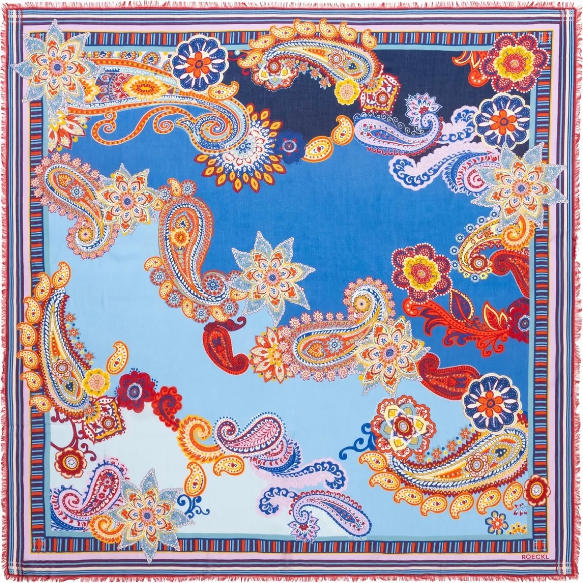 Summer Vibes 130 x 130 - red/navy (rot)
