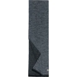 Two-Tone Merino Schal 25x180 - grey/black (grau)