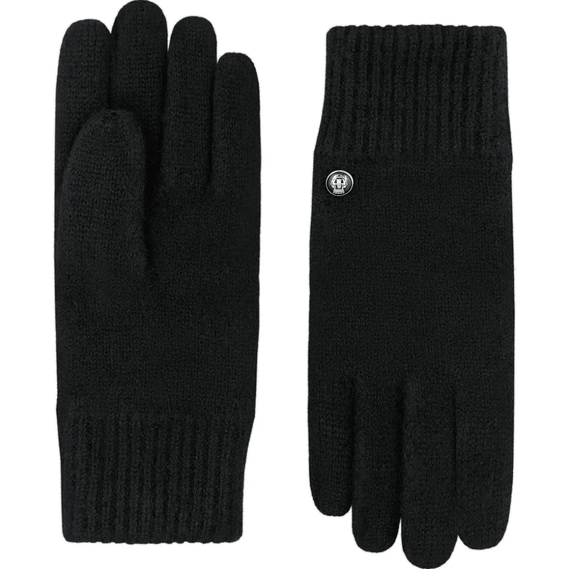 Walkhandschuh mit Kaschmir - black (schwarz)