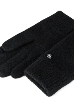 Walkhandschuh mit Kaschmir - black (schwarz)