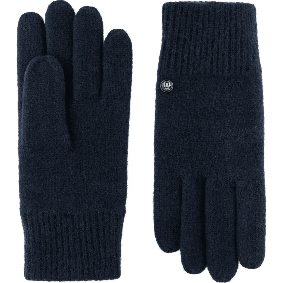 Walkhandschuh mit Kaschmir - navy (blau)
