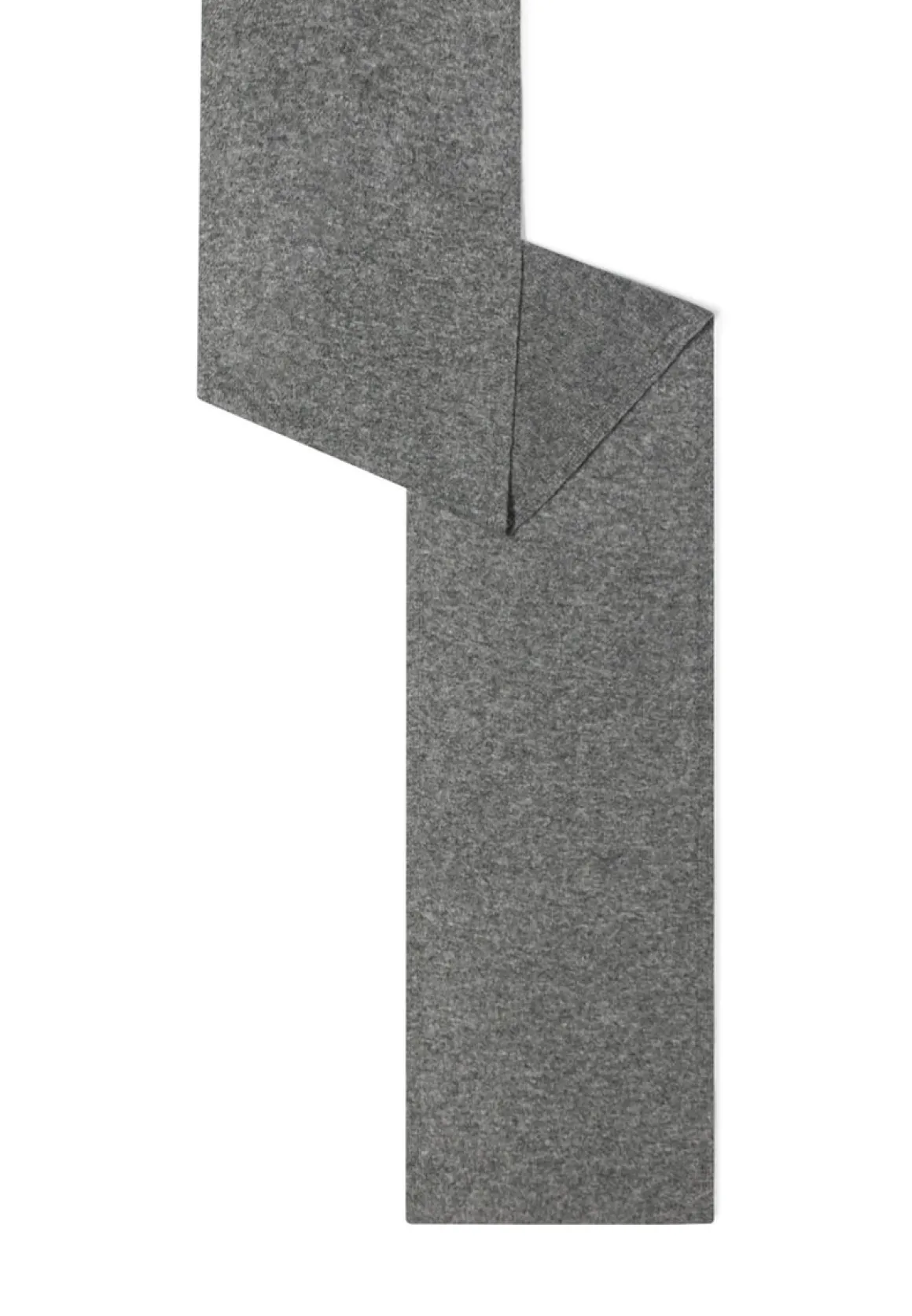 Warm Wool Scarf Women 30x180 - anthracite (grau)