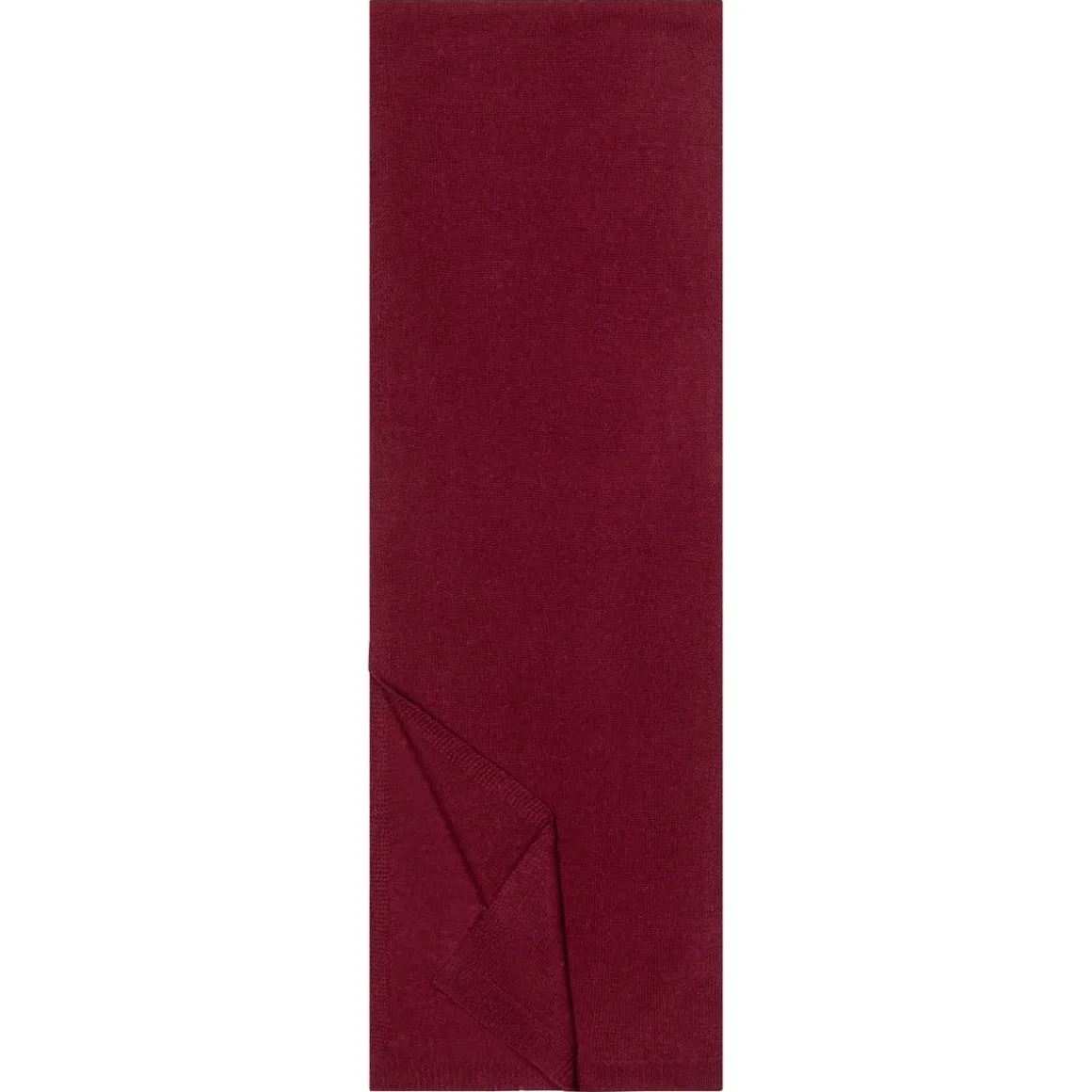 Warm Wool Scarf Women 30x180 - wine (rot)